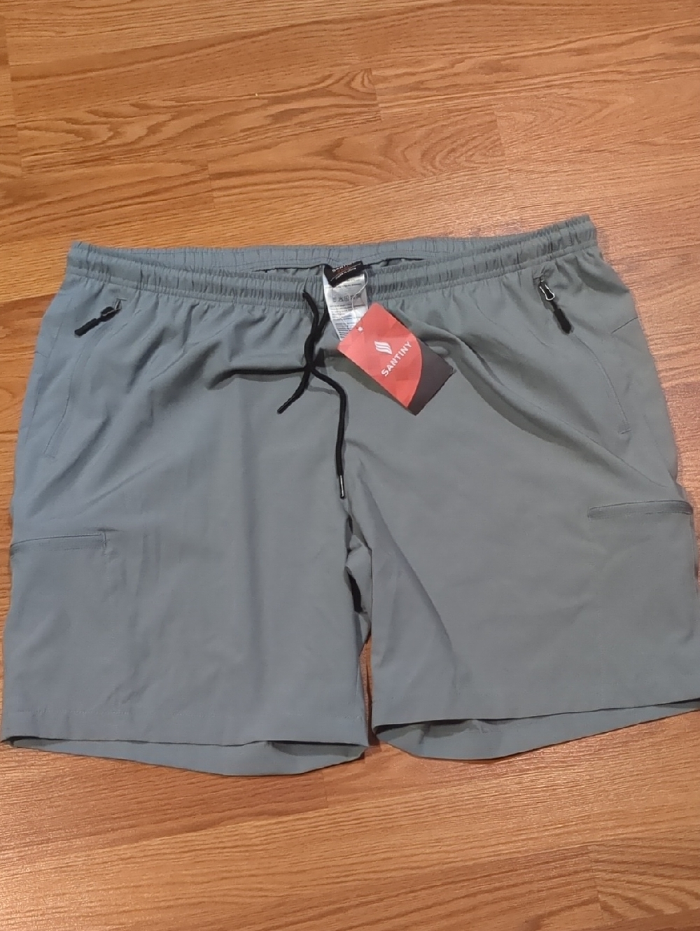 Santiny Men's Hiking Cargo Shorts 